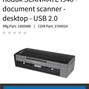 Bran new never used Kodak i940 scanner